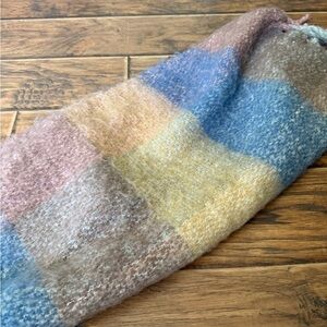 Multicolor Patchwork Scarf